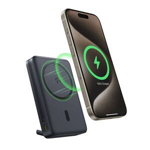 Open Box - Baseus -  Nomos Qi2 45W 10000mAh Magnetic Power Bank  Black
